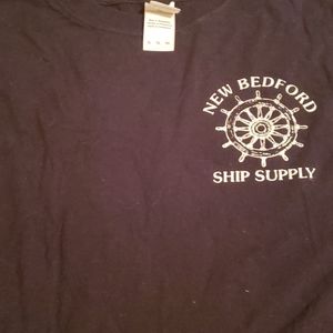 Black New Bedford Ship Supply T-shirt